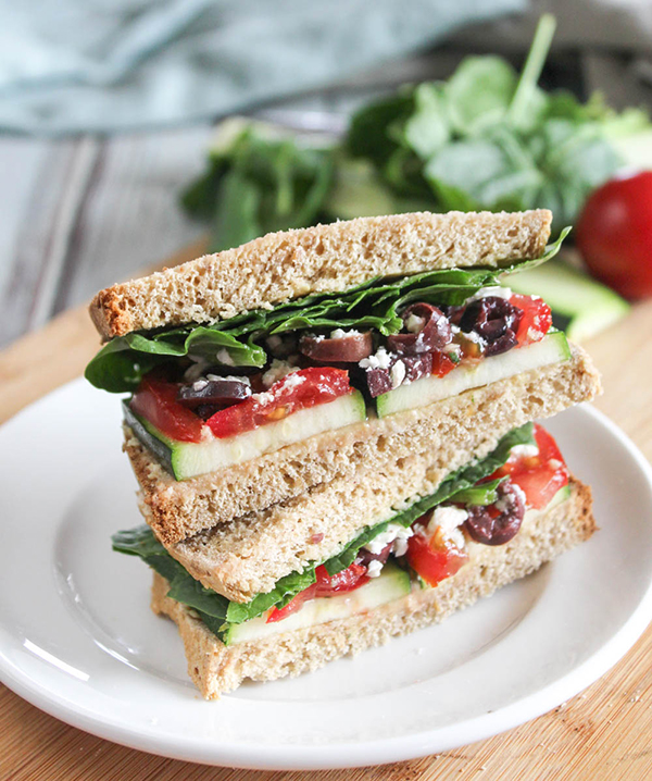 Mediterranean Veggie Sandwich Panera