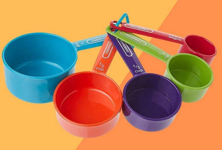 Tips for measuring ingredients in kitchen