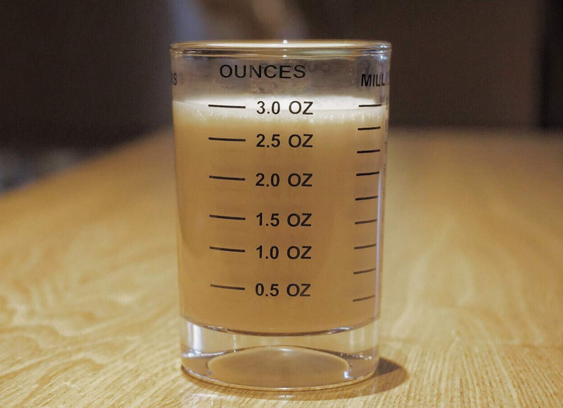 How to measure 3 ounces of liquid?