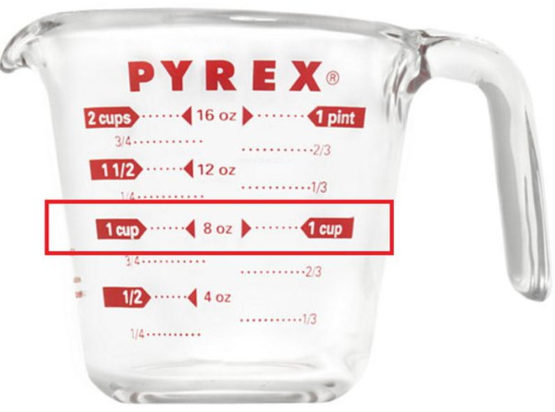 How many cups is 7 oz?
